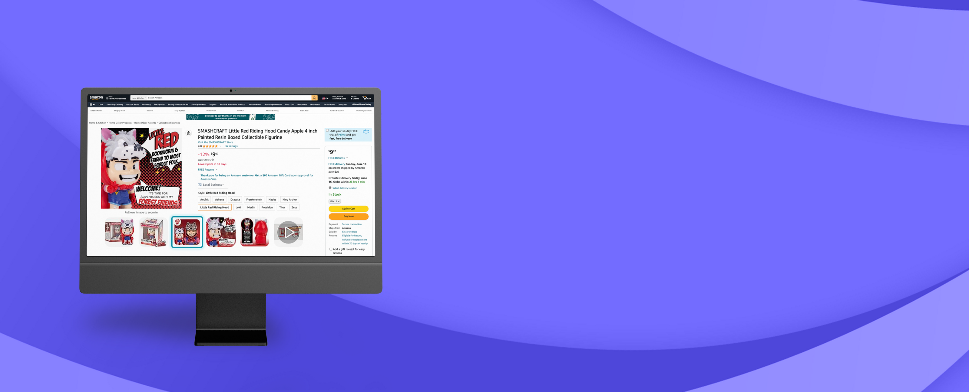 Sincerely Services created SMASHCRAFT Amazon Enhanced Listing Images on iMac