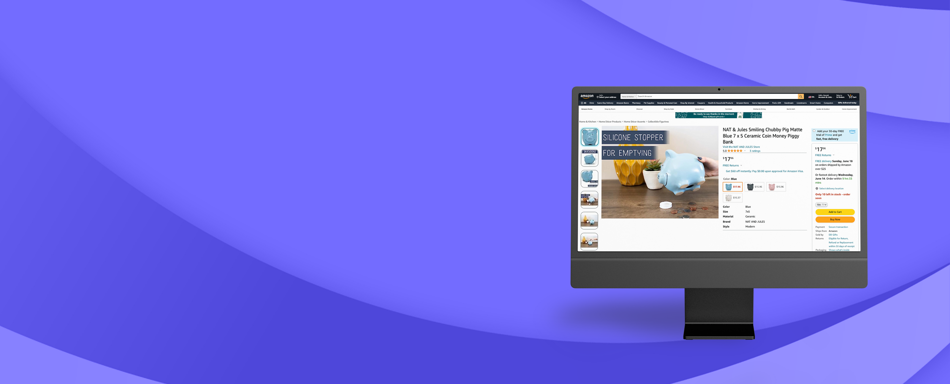 Sincerely Services created Nat & Jules Amazon Enhanced Listing Images on iMac